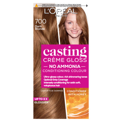 L'Oreal Casting Creme Gloss 700 Dark Blonde Semi Permanent Hair Dye - ASDA  Groceries