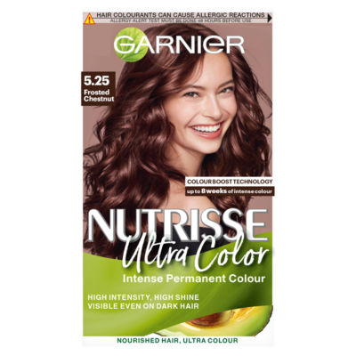 Garnier Nutrisse  Chestnut Brown Permanent Hair Dye - ASDA Groceries