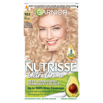 Garnier Nutrisse  Ice Blonde Permanent Hair Dye - ASDA Groceries