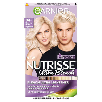 Garnier Nutrisse Ultra Color Bleach Intense Platinum Permanent Hair Dye -  ASDA Groceries