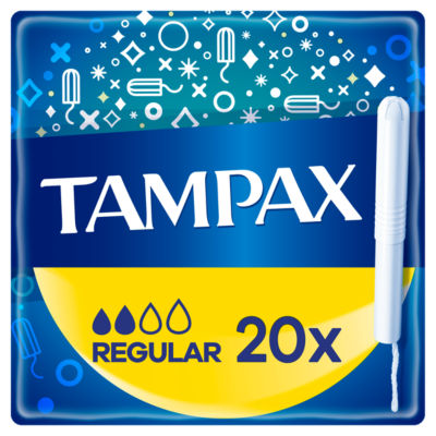 Tampax Cardboard Regular Tampons with Applicator - ASDA Groceries