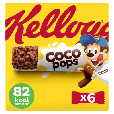 absolutte rigdom Ungkarl Kellogg's Coco Pops Breakfast Cereal & Milk Bars - ASDA Groceries