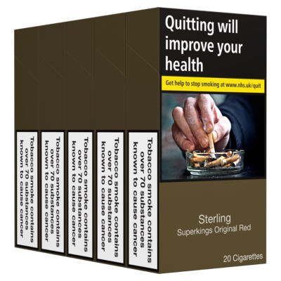 Sterling Superkings 100 Multipack Cigarettes - ASDA Groceries