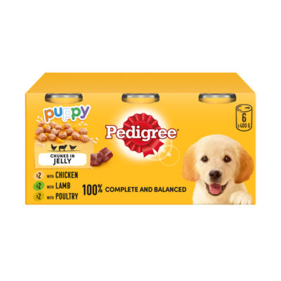 pedigree puppy wet food asda