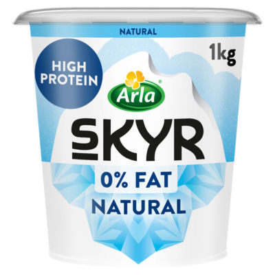 Arla Skyr Natural Icelandic Yogurt ASDA Groceries Style 