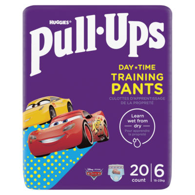 Huggies Pull-Ups Trainers Day, Boy, Size 2-4 Years, Nappy Size 5-6+ - ASDA  Groceries