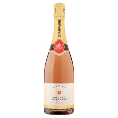 Louvel Fontaine Champagne Rosé Brut 75cl - ASDA Groceries