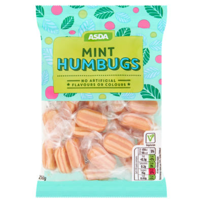 ASDA Mint Humbugs Sweets 250g - £1.35 - Compare Prices