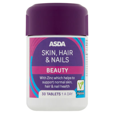 ASDA Skin, Hair & Nails Beauty Tablets - ASDA Groceries