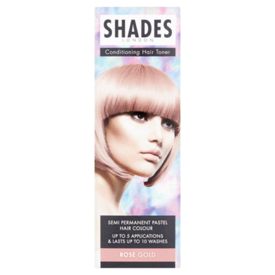 Shades London Conditioning Hair Toner Rose Gold - ASDA Groceries