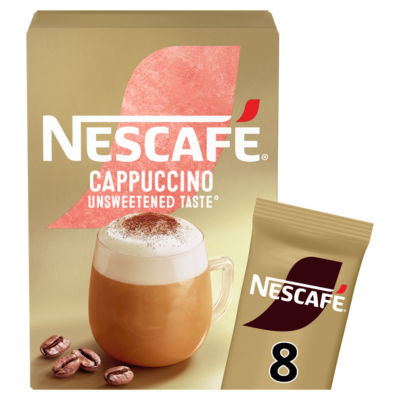 Nescafe Gold Cappuccino Unsweetened Instant Coffee 113g – American Cash and  Carry