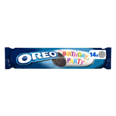 Oreo Birthday Party Sandwich Biscuits - ASDA Groceries