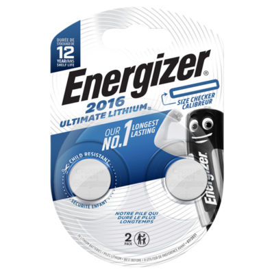 salat forklædt Slip sko Energizer CR2016 Ultimate Lithium Batteries - ASDA Groceries
