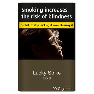 Lucky Strike Gold King Size 20 - ASDA Groceries