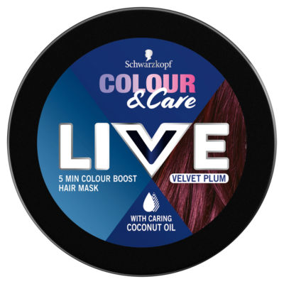 Schwarzkopf Live Colour & Care Hair Mask Velvet Plum - ASDA Groceries