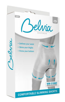 JML Belvia Shorts: Comfortable Tummy, Bottom & Thighs Shapewear Shorts  (Small) - ASDA Groceries