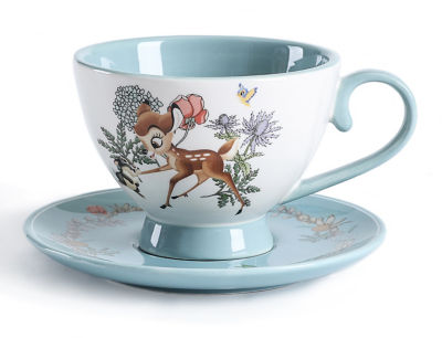 New Disney Bambi Tea Cup and Saucer 