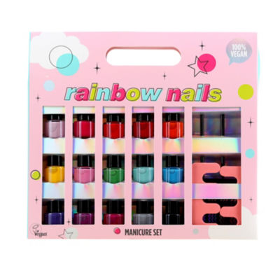 Happy Pamper Rainbow Nails Nail Polish Set - ASDA Groceries