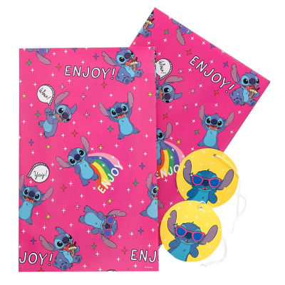 Disney Stitch Flat Wrap and Gift Tags - ASDA Groceries