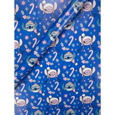 George Home Disney Lilo & Stitch Christmas Gift Wrap 3.5m