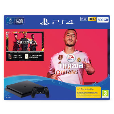termometer oprejst Loaded Sony PS4 FIFA 20 500GB Console & DUALSHOCK Contoller Bundle - ASDA Groceries