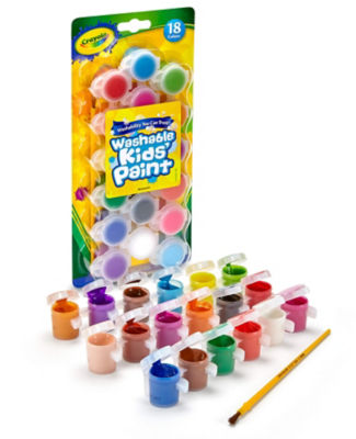 Crayola Washable Metallic Kids' Paint Age 3+ Years - ASDA Groceries