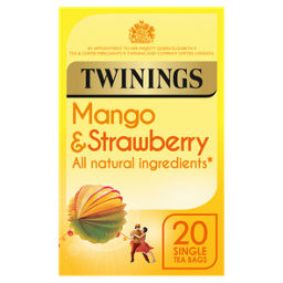 Twinings Mango Strawberry 20 Tea Bags Asda Groceries