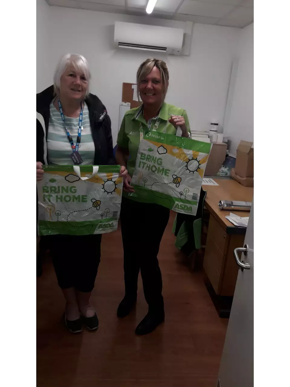 'Bags for life' box | Asda Coventry