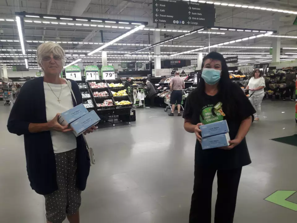 Face mask donations | Asda Patchway