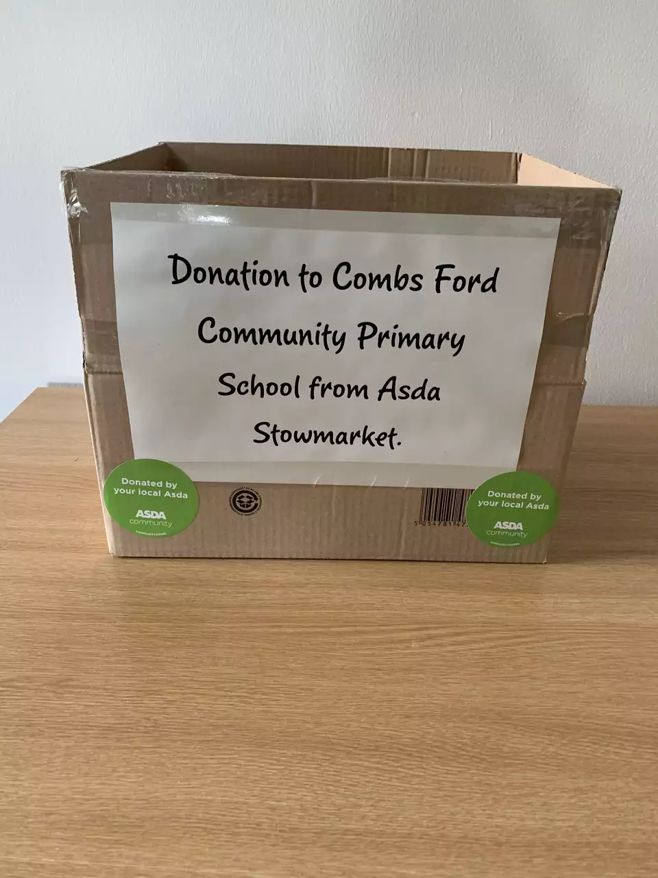Donations to local primary schools  | Asda Stowmarket