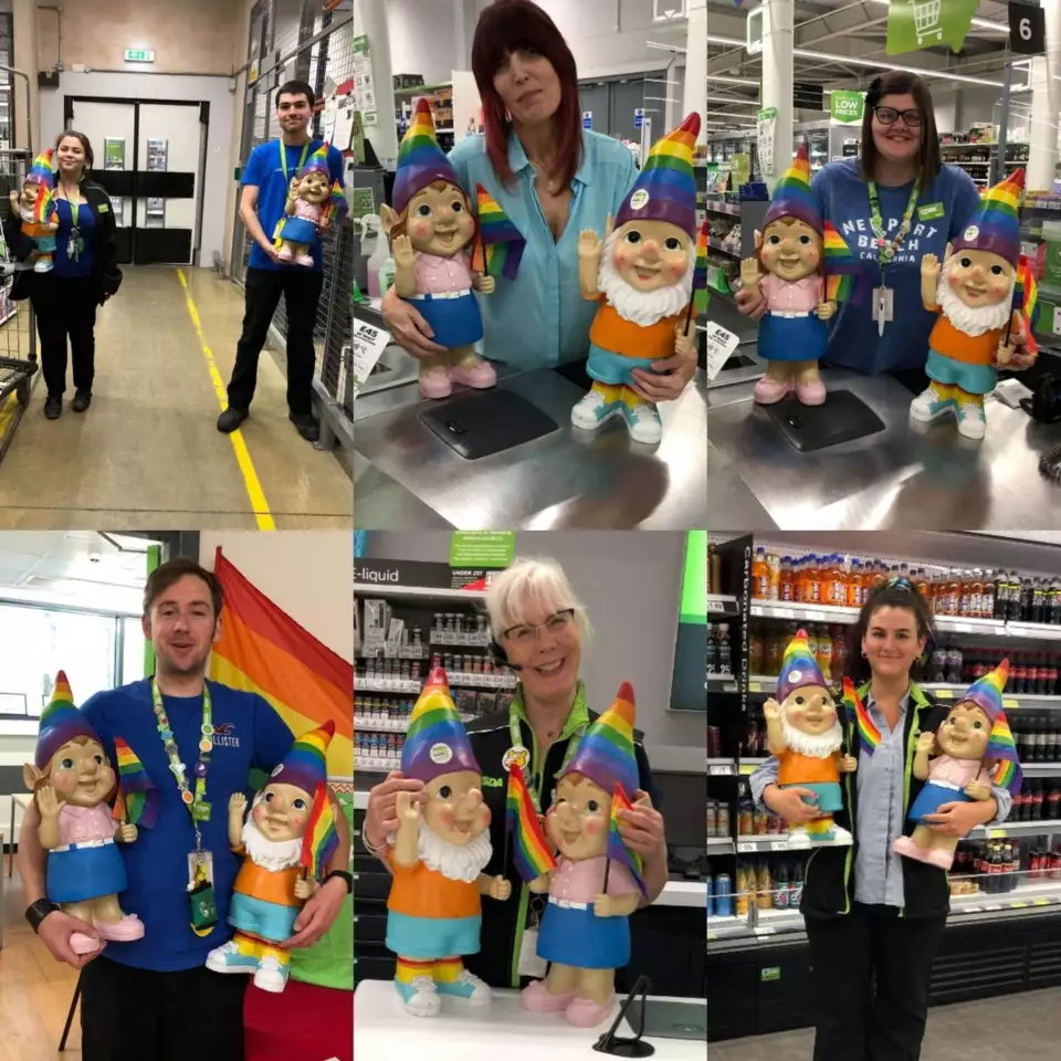 Blue day at Isle of Wight store | Asda Newport Isle of Wight