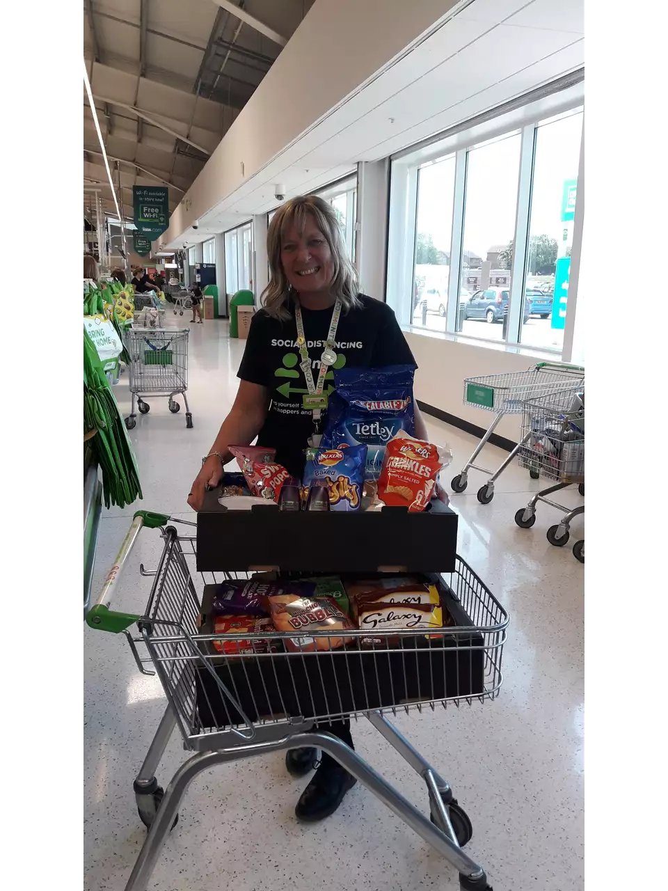 Donation for the Mercia MS Therapy | Asda Coventry