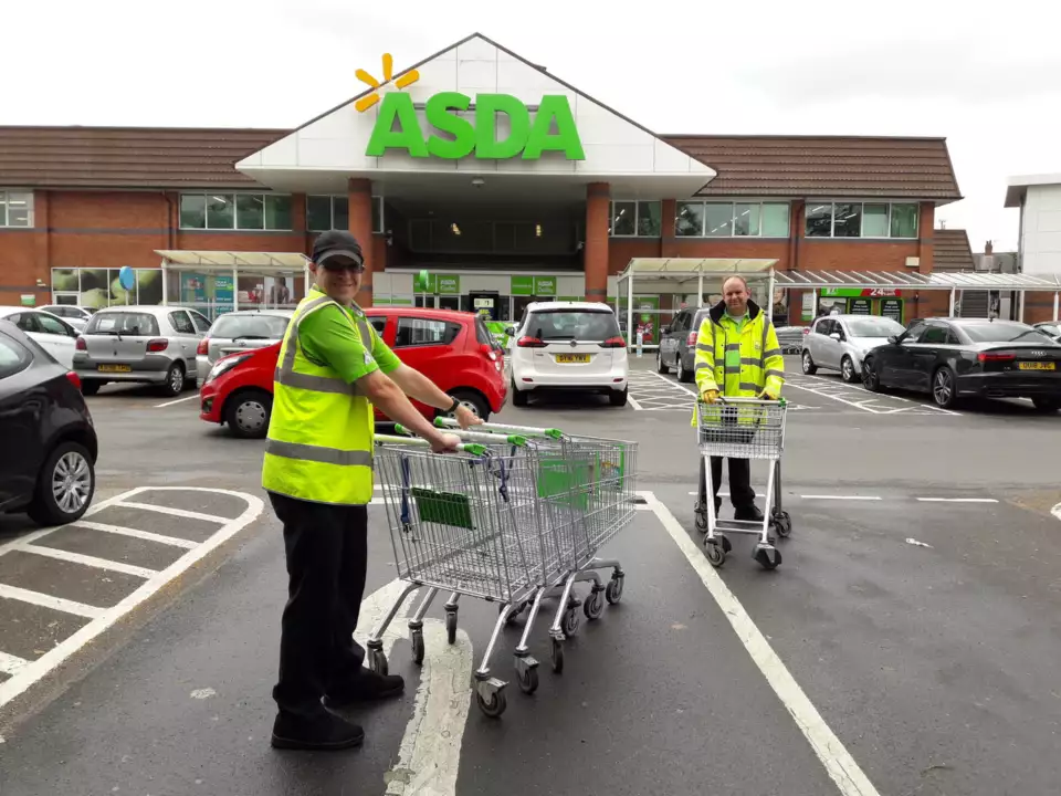 Our porters doing a great job | Asda Oadby