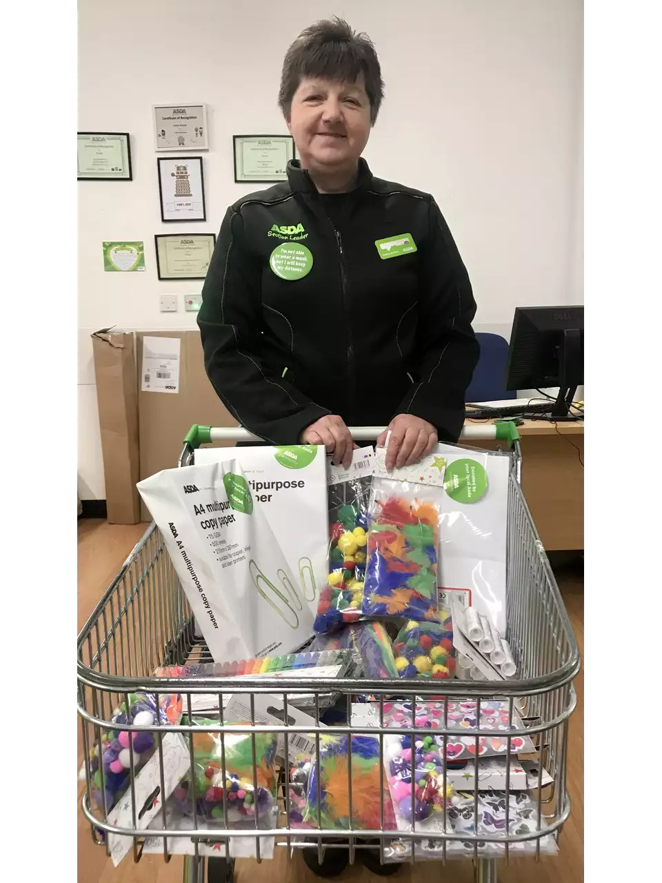 Frome Froglife donation | Asda Frome