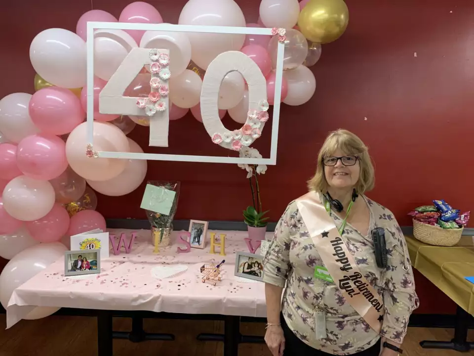Happy retirement Lyn after 40 years' service with Asda | Asda Havant