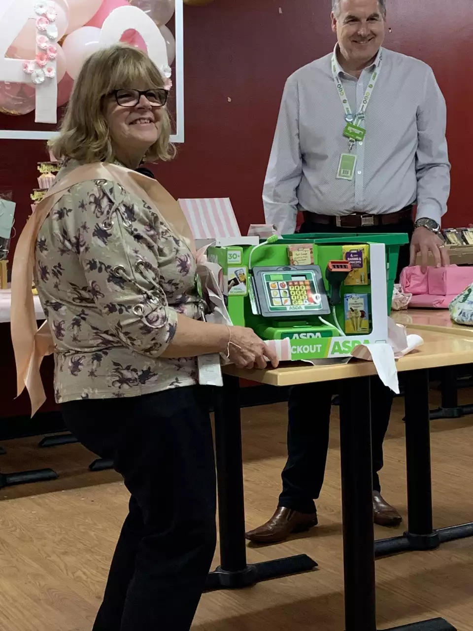 Happy retirement Lyn after 40 years' service with Asda | Asda Havant