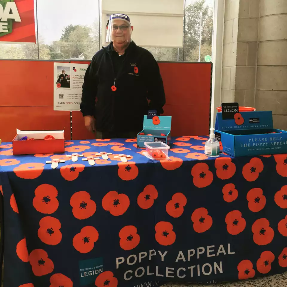 Poppy Appeal support | Asda St Austell