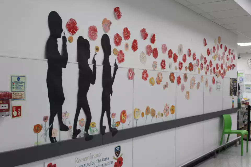 Remembrance display | Asda Bolton