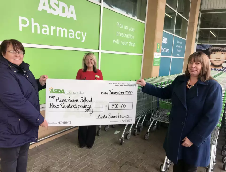 Hayesdown First School grant | Asda Frome
