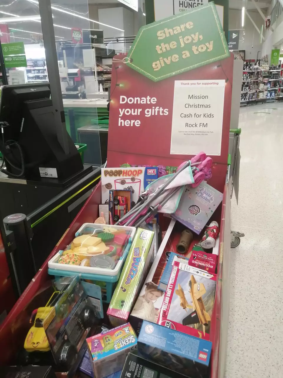 Mission Christmas appeal | Asda Clayton Green