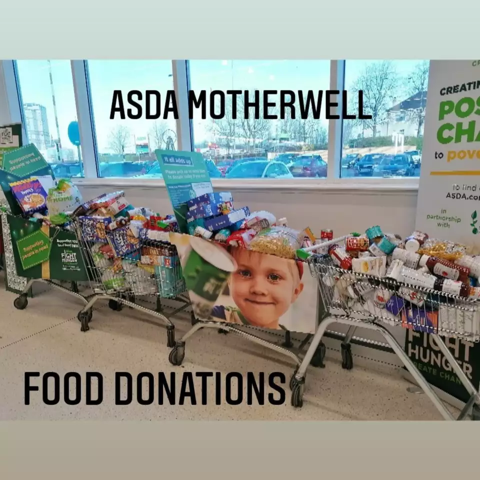 Food Donations  | Asda Motherwell