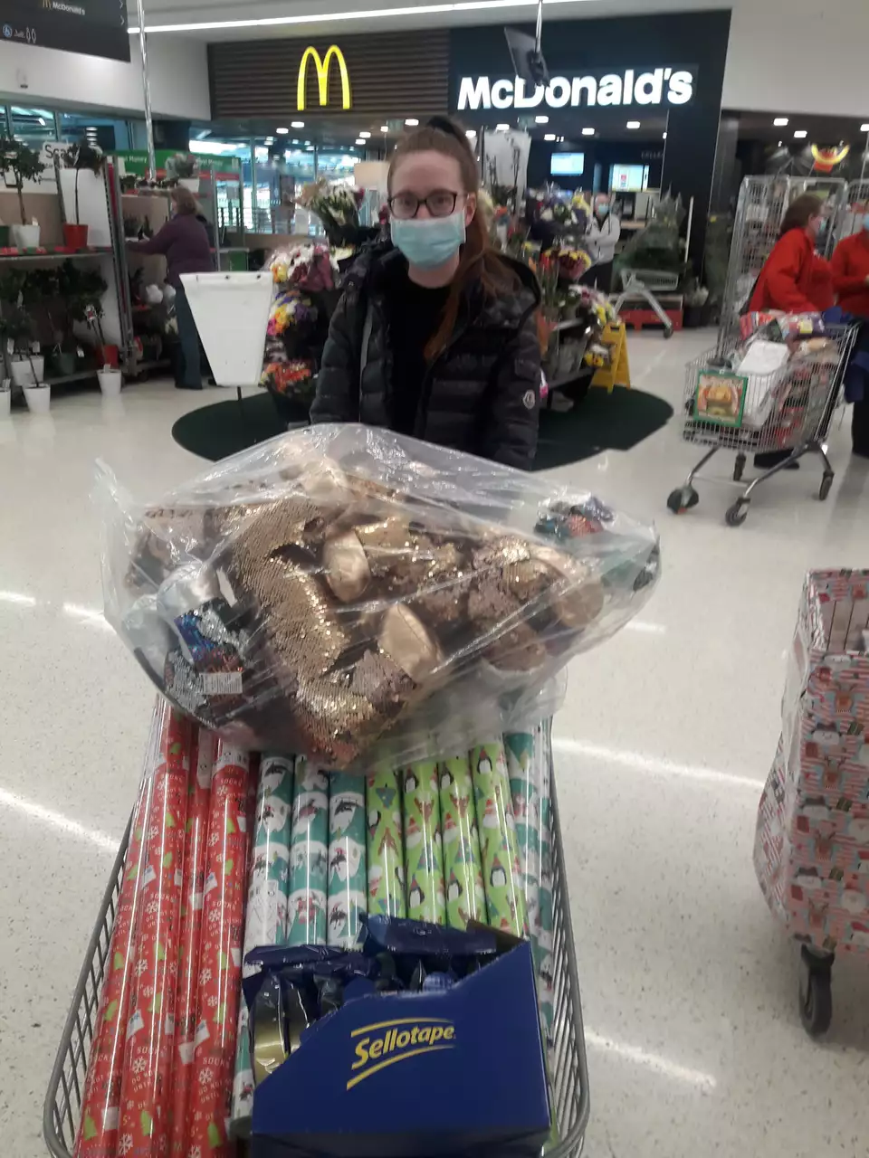 Christmas donation for Compassion in Action | Asda Leigh