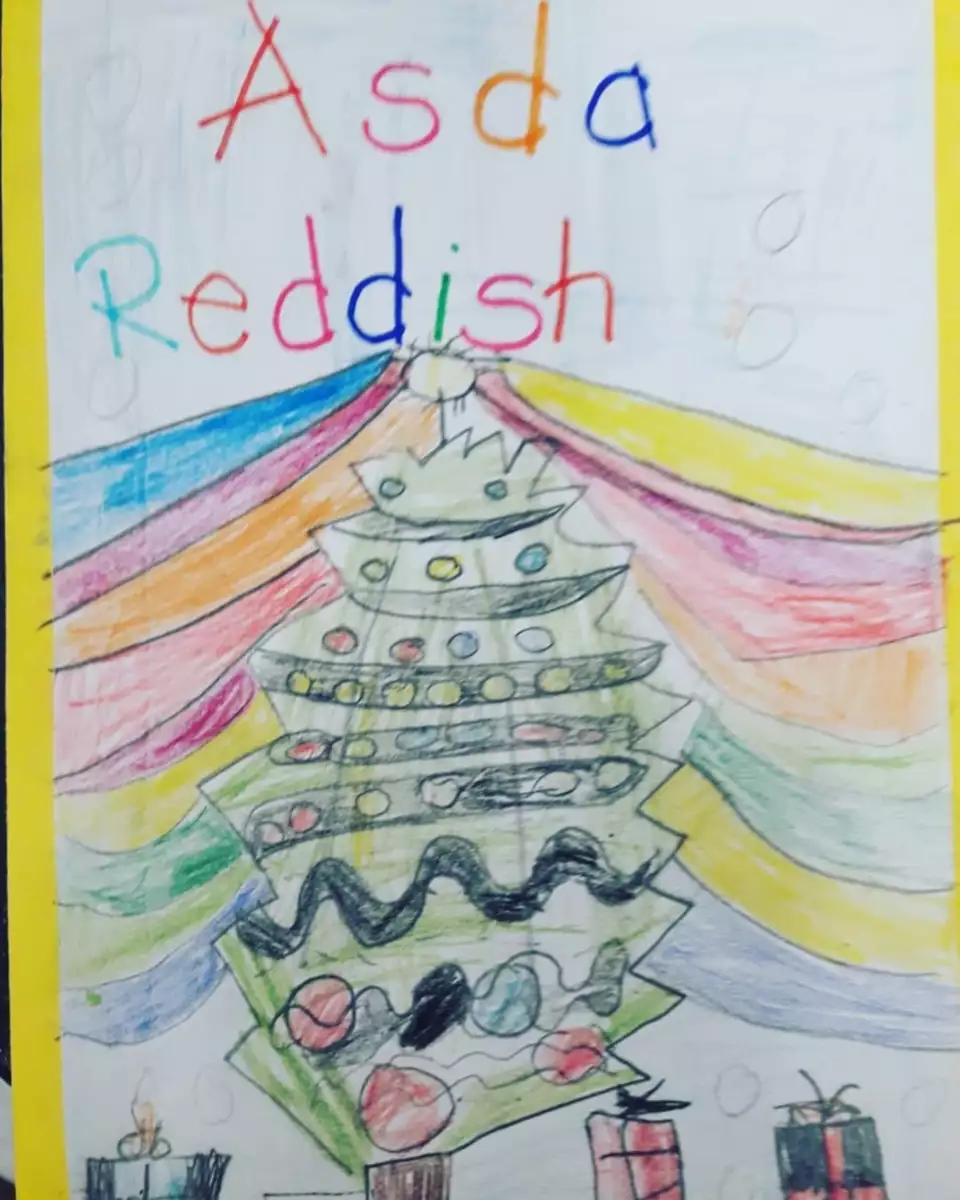 CHRISTMAS CARD THANK YOU | Asda Reddish