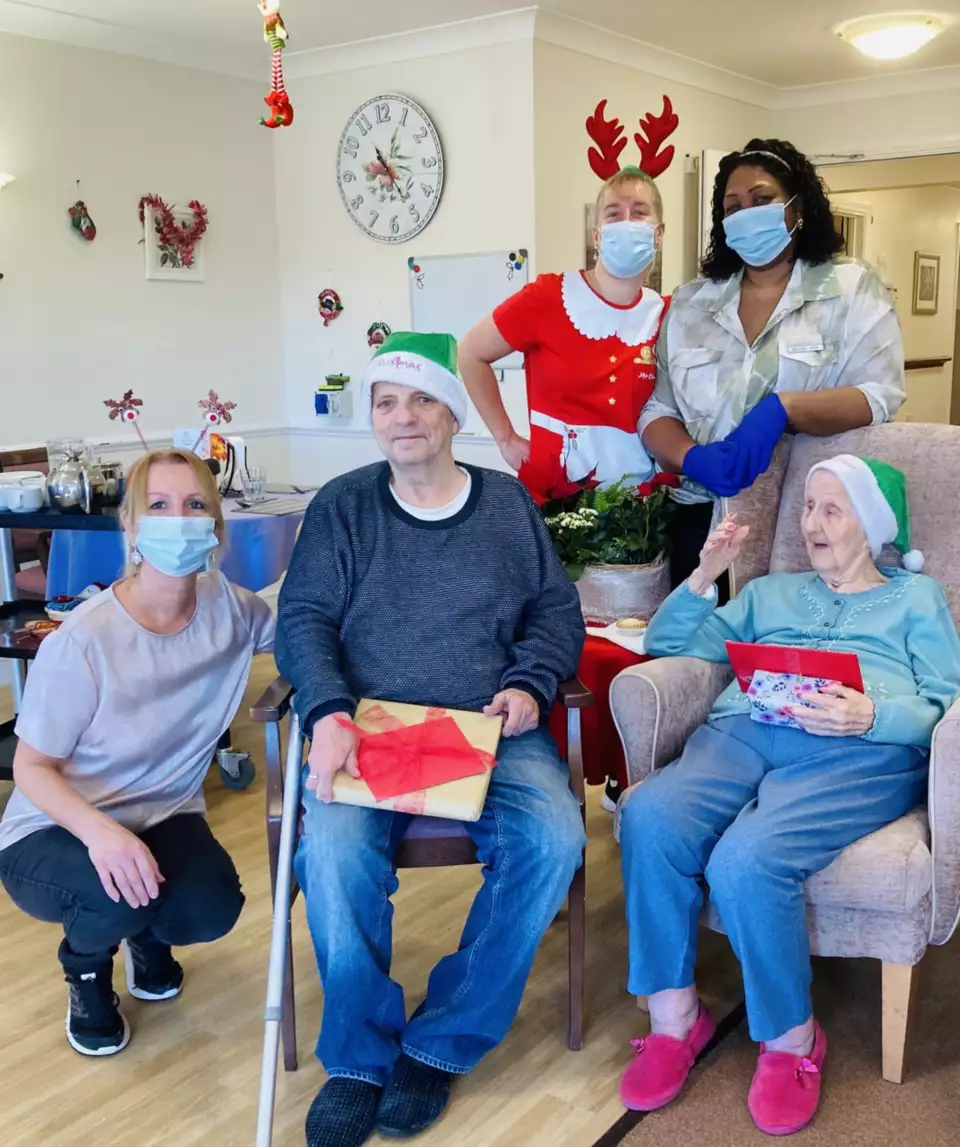 Christmas at Sovereign Lodge Care Centre | Asda Eastbourne