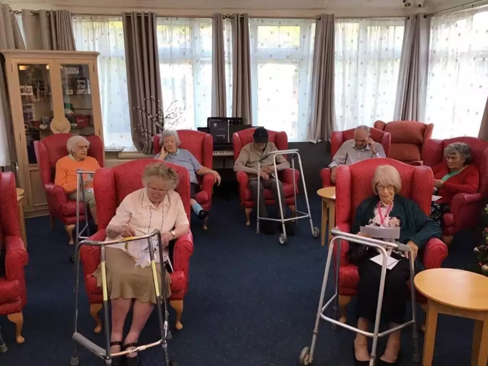 Care home residents say thanks | Asda Clacton-on-Sea