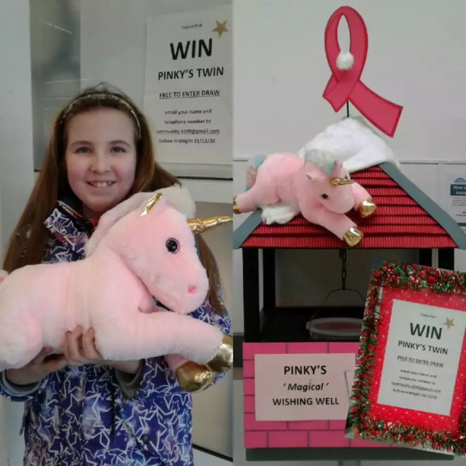 Pinky's Twin customer draw for Tickled Pink  | Asda Castlepoint