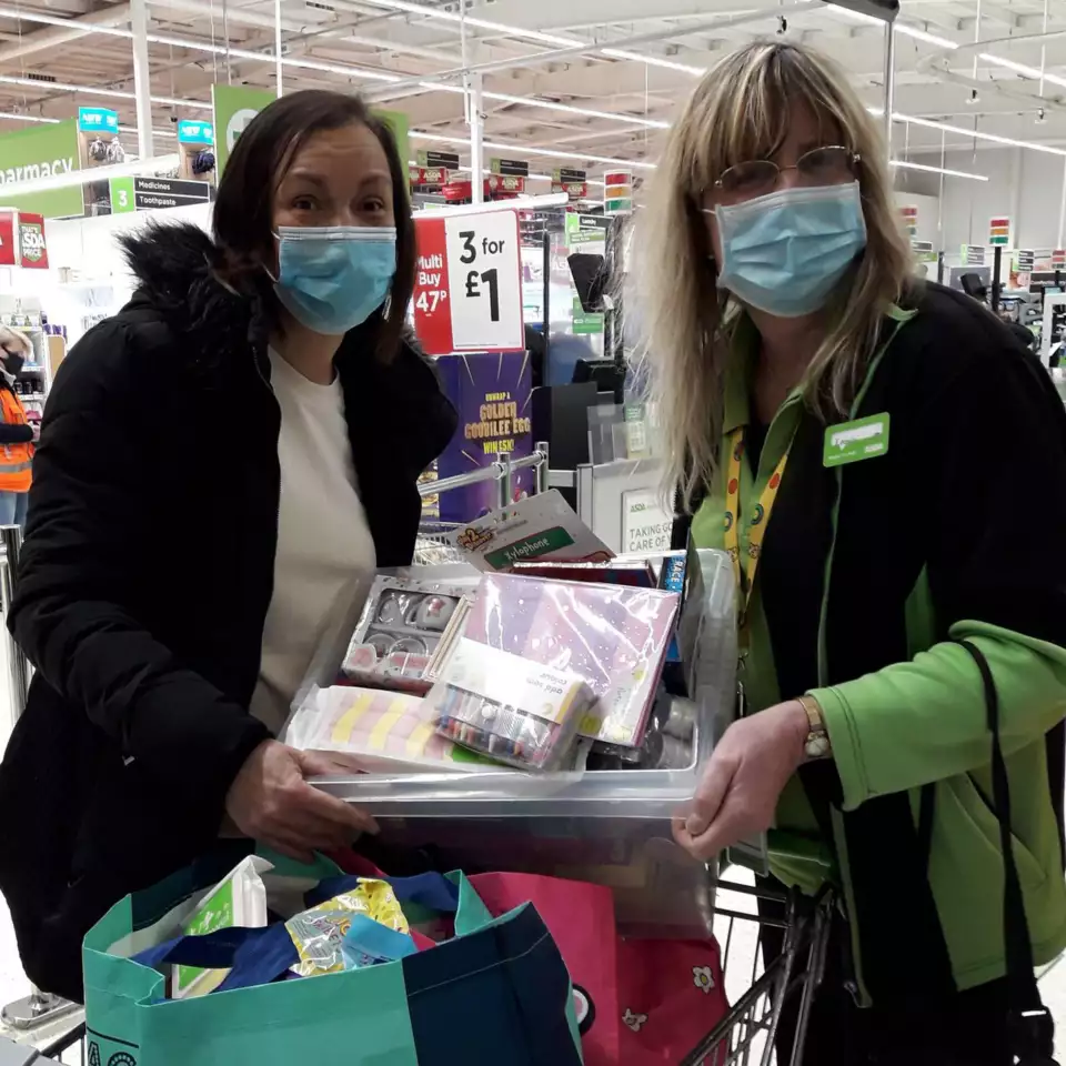 Sweet treats for young patients | Asda Chatham