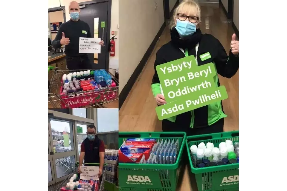 Donations to our local hospital  | Asda Pwllheli