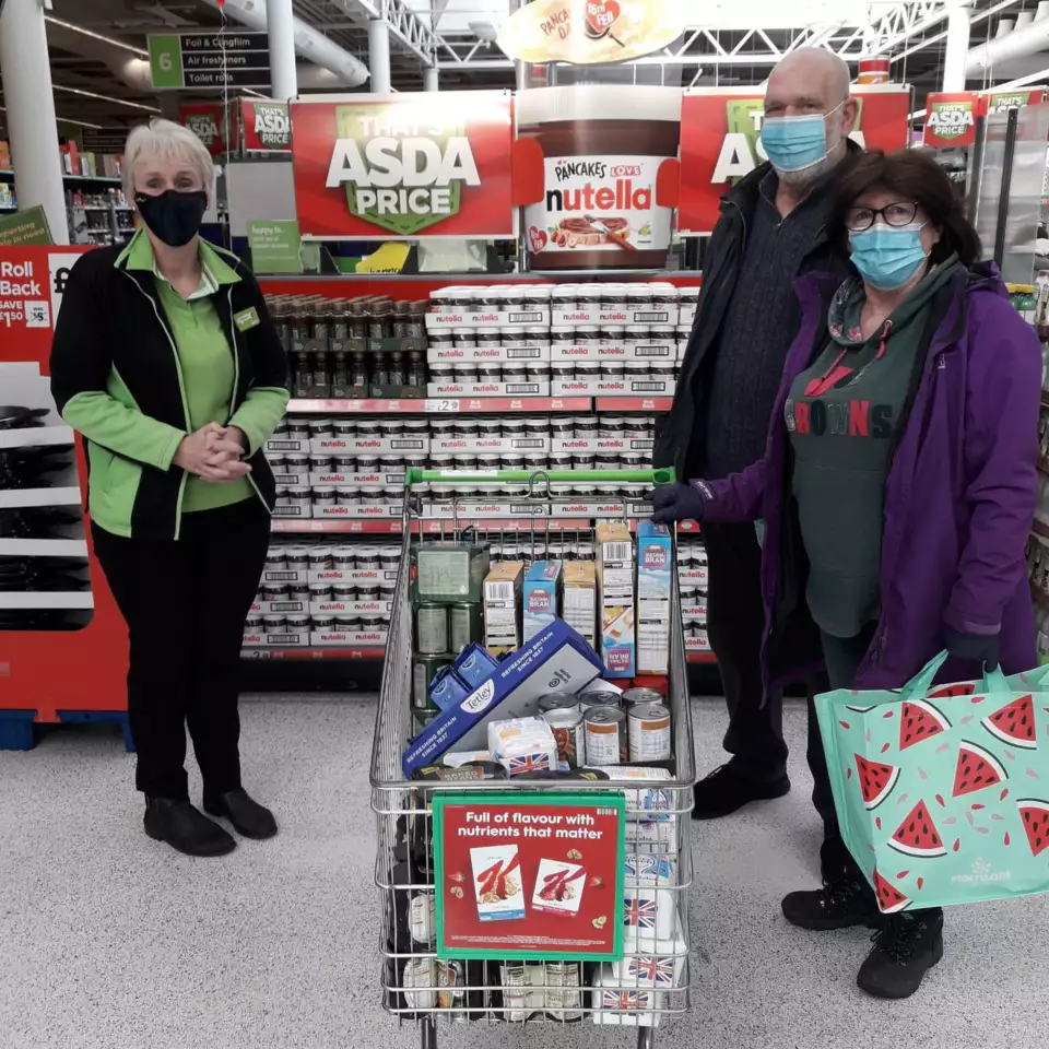 Donation to local church | Asda St Helens