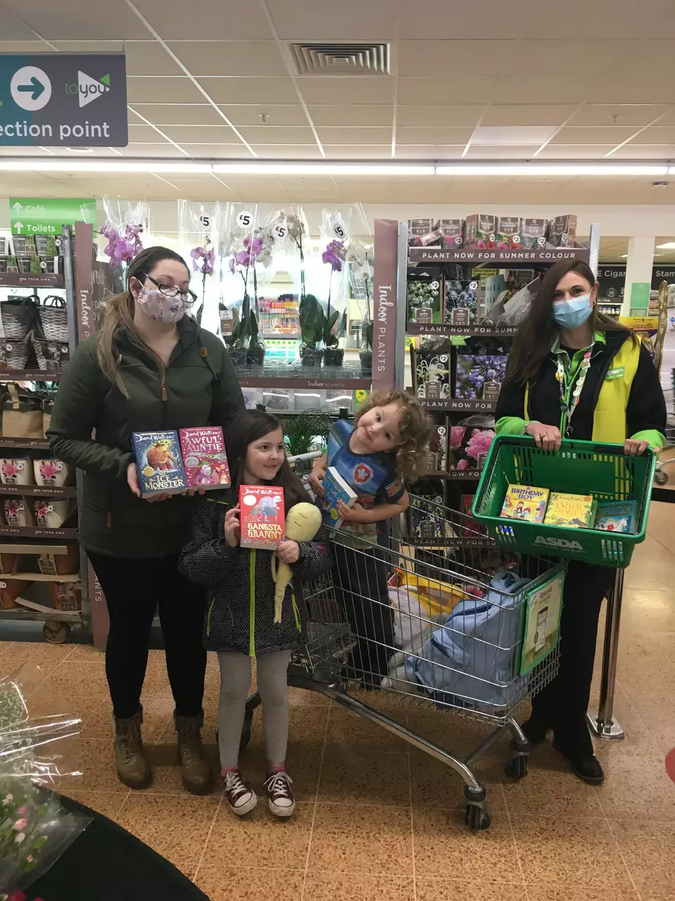 Book donation for Our Lady of Lourdes School  | Asda Longwell Green